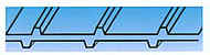 Ribbed Resilon� strips